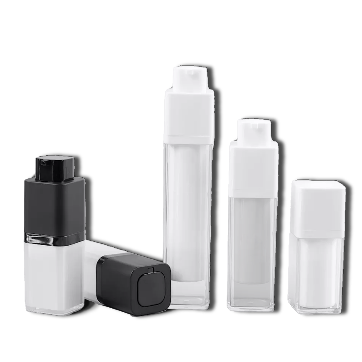 Square Double Wall Airless Bottle