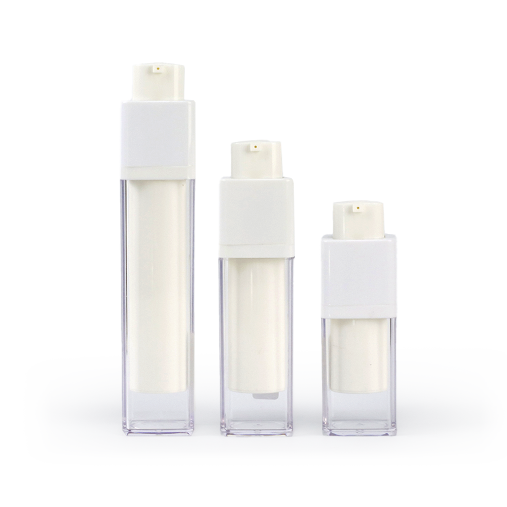 Refillable Lotion Bottle with PMMP Outer Casing